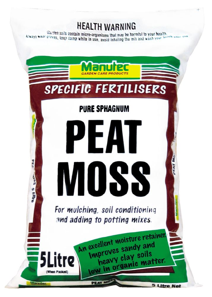 Manutec Peat Moss 5Ltr